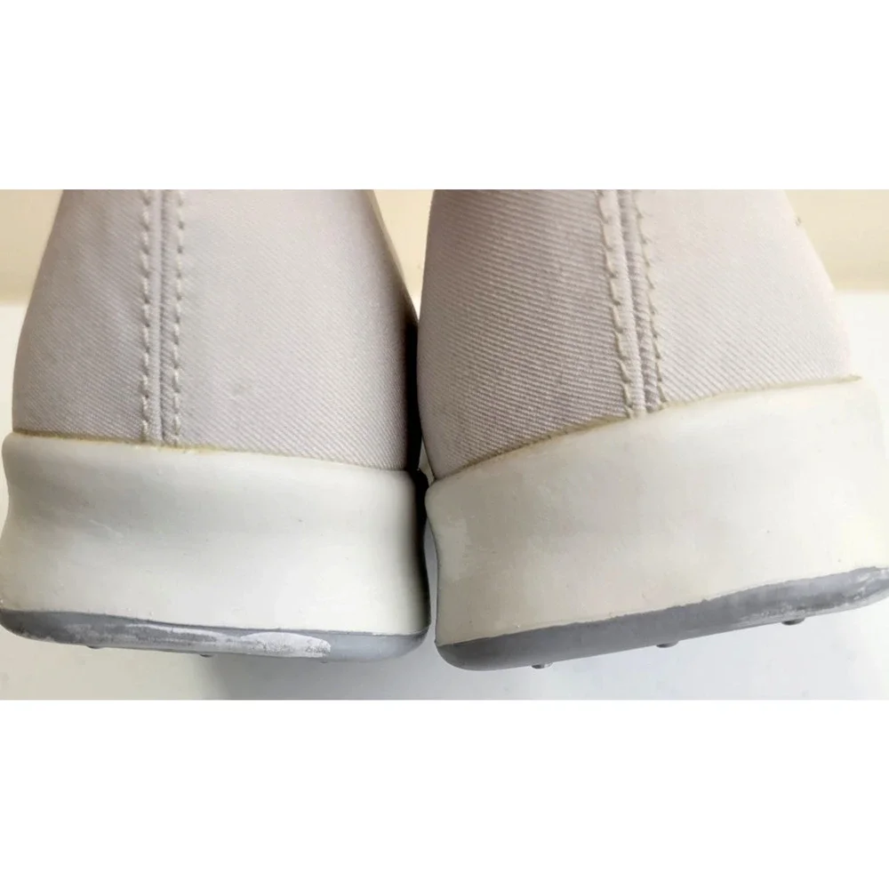 Keds Ticket‎ Ball WF21143 Light Gray Slip On Ballet Flats Womens 7.5 M